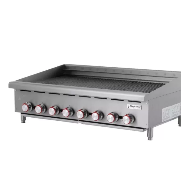 Magic Chef 48 in. Commercial Countertop Radiant Char Broiler