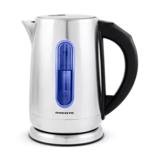 Ovente 7.1-Cup Stainless Steel Electric Kettle with Touch Screen Control Panel