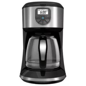 BLACK+DECKER 12-Cup Programmable Coffeemaker in Stainless Steel