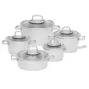 BergHOFF Essentials Manhattan 10-Piece Stainless Steel Cookware Set