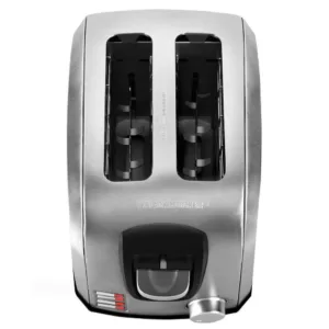 BLACK+DECKER 2-Slice Stainless Steel Toaster