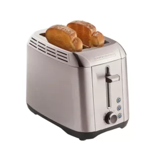 BLACK+DECKER Rapid Toast 2-Slice Stainless Steel Wide Slot Toaster