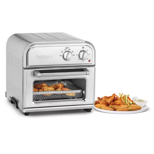 Cuisinart Compact Stainless Steel Air Fryer with Fry Basket