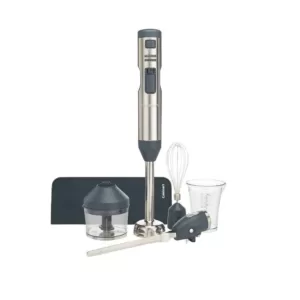 Cuisinart Smart Stick 5-Speed Stainless Steel Immersion Blender with Whisk, Chopper and Electric Knife Attachments