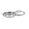 Cuisinart Chef's Classic 12 in. Stainless Steel Frying Pan with Lid