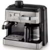 DeLonghi All-In-One 10-Cup Stainless Steel Drip Cofffee Maker and Espresso Machine