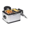 Elite 4 Qt. Deep Fryer with Dual Basket in Stainless Steel