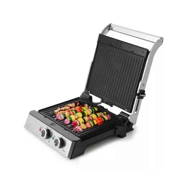 Elite 99 sq. in. Stainless Steel Indoor Grill and Griddle