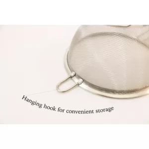 ExcelSteel 9 in. Stainless Mesh Strainers with Long Riveted Handle