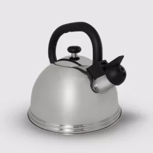 ExcelSteel 3 Qt. Stainless Steel Whistling Teakettle