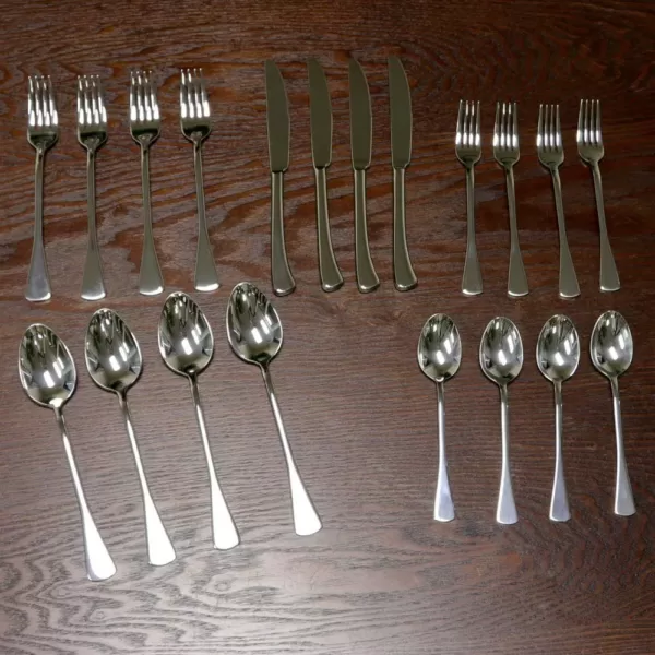 GIBSON elite Monteverdi 20-Piece Flatware Set (Service for 4)