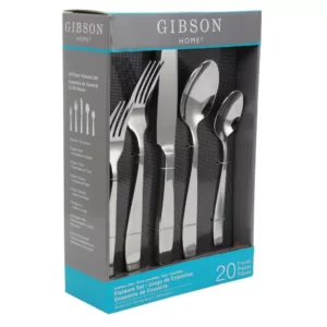 Gibson Castleford 20-Peice Mirror Polish Flatware Set (Service for 4)