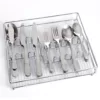 Gibson Home Hammered 46-Piece Stainless Steel Flatware Set (Service for 8)