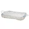 Godinger Nest Rectangular Baker with Glass Insert Liner