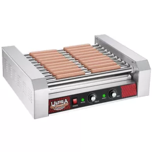 Great Northern Commercial 1650-Watts 30-Hot Dog 11-Roller Grilling Machine