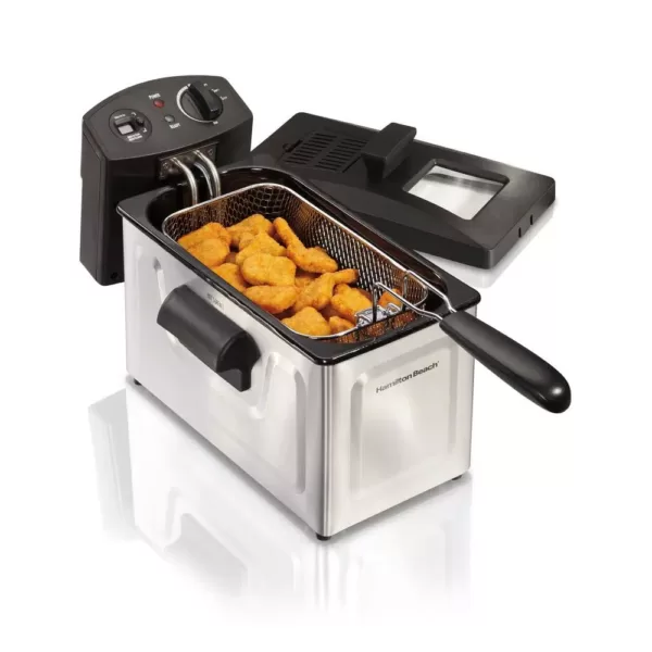 Hamilton Beach 3 Qt. Stainless Steel Deep Fryer