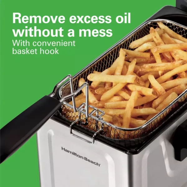 Hamilton Beach 2 Qt. Stainless Steel Deep Fryer