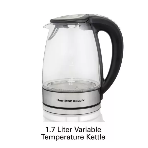 Hamilton Beach 7-Cup Stainless Steel Variable Temperature Kettle