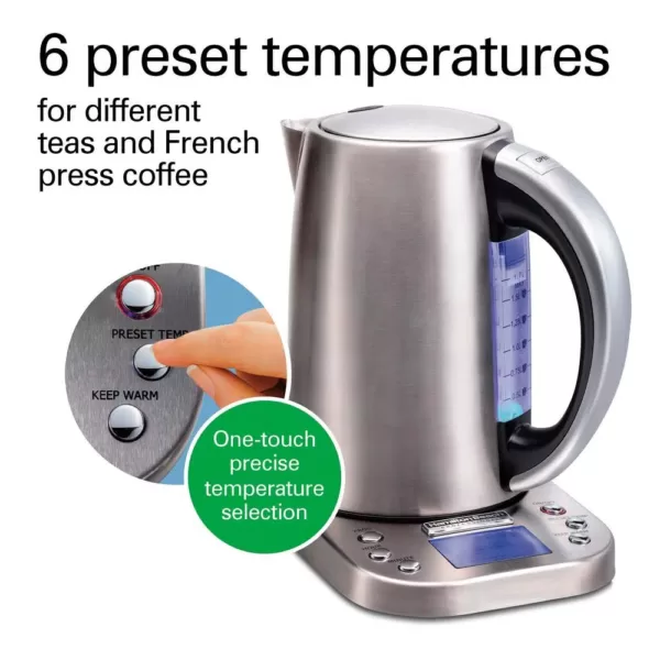 Hamilton Beach Professional 1.7 l Stainless Steel Tea Kettle