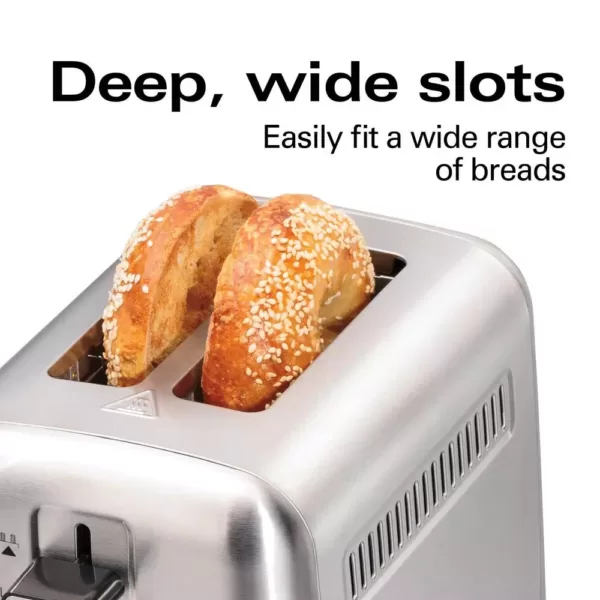 Hamilton Beach Pro 2-Slice Stainless Steel Wide Slot Toaster