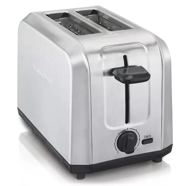 Hamilton Beach Stainless Steel 2 Slice Toaster with Extra Wide Slots