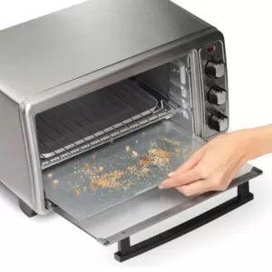 Hamilton Beach Sure Crisp 1440 W 6-Slice Stainless Steel Toaster Oven with Air Fry