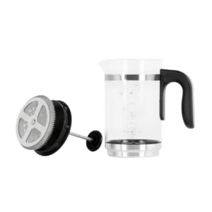 KALORIK Bartista 3-Cup Stainless Steel Electric French Press Coffee Maker