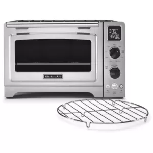 KitchenAid 1800 W 4-Slice Stainless Steel Convection Toaster Oven