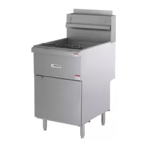 Magic Chef 52 Qt. Stainless Steel Commercial Natural Gas Fryer