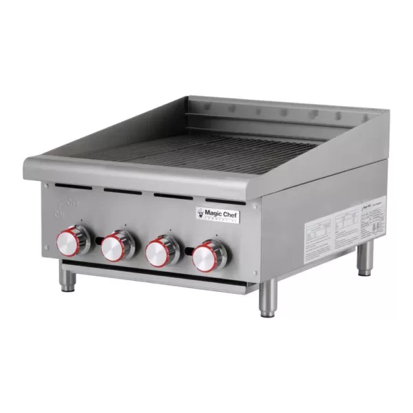 Magic Chef 24 in. Commercial Countertop Radiant Char Broiler