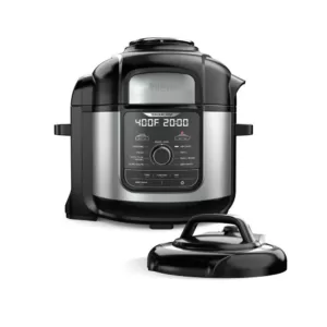 NINJA Foodi 8 Qt. Stainless Steel Pressure Cooker and Air Fryer