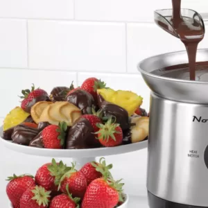 Nostalgia 3-Tier Stainless Steel Cascading Fondue Fountain