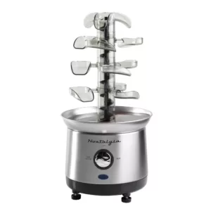 Nostalgia 3-Tier Stainless Steel Cascading Fondue Fountain