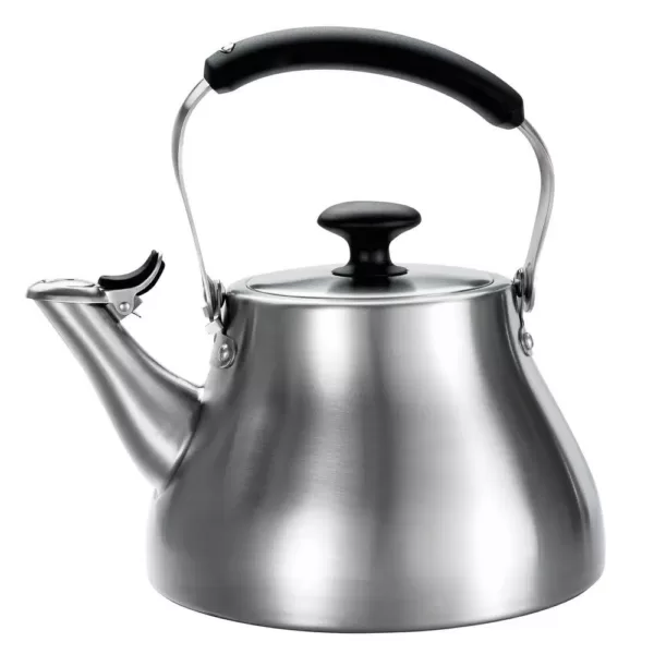 OXO Good Grips Classic 6.8-Cup Brushed Stainless Steel Tea Kettle