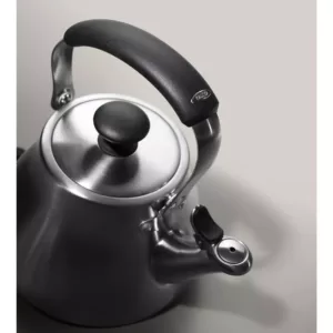 OXO Good Grips Classic 6.8-Cup Brushed Stainless Steel Tea Kettle