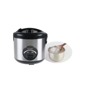 Tayama 10-Cups Stainless Steel Rice Cooker and Food Steamer