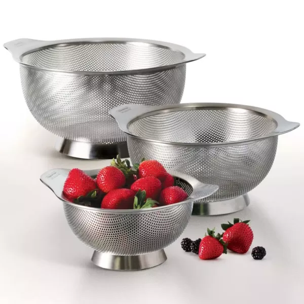 Tramontina Gourmet Stainless Steel Colanders (3-Pack)