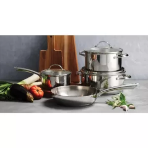 Tramontina 7 Pc Stainless Steel Cookware Set