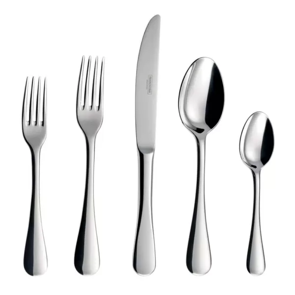 Tramontina Classic 20-Piece 18/10 Stainless Steel Flatware Set