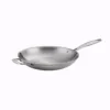 Tramontina Gourmet Tri-Ply Clad 12 in. Stainless Steel Frying Pan with Helper Handle