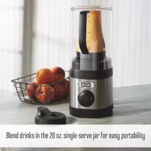 Weston Pro Series 32 oz. 11-speed with Sound Shield and 20 oz. Travel Jar Stainless Steel Blender