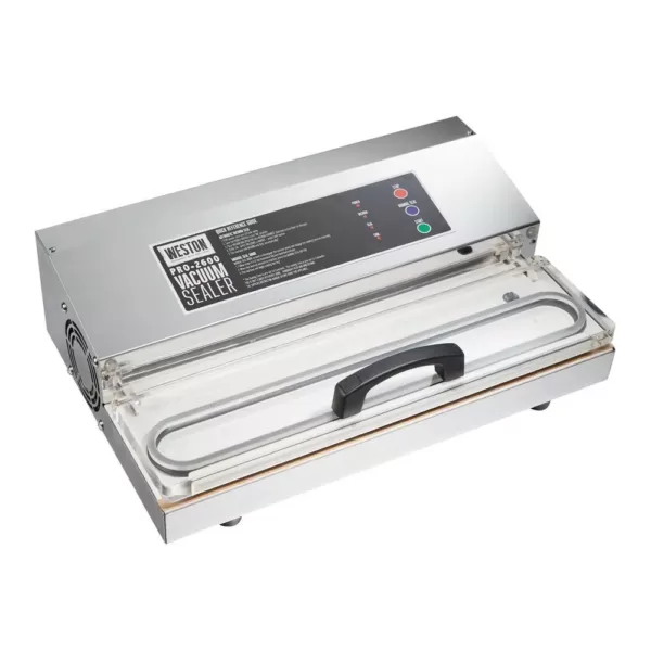 Weston Pro 2600 Stainless Steel Food Vacuum Sealer