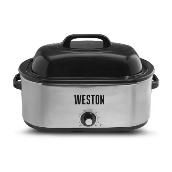 Weston 22 Qt. Stainless Steel Roaster Oven