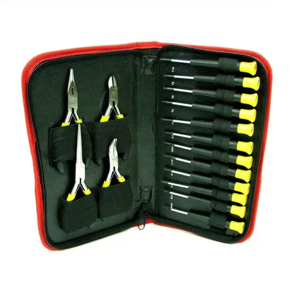 Stalwart Precision Jewelers Tool Set (16-Piece)