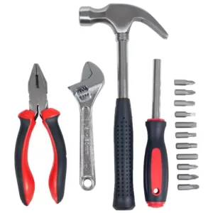 Stalwart Home Hand Tool Set (15-Piece)