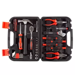 Stalwart Heat Treated Tool Set with Carrying Case (47-Piece)