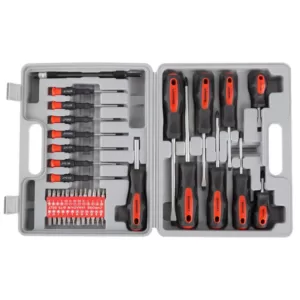 Stalwart Steel Screwdriver Hand Tool Set (42-Piece)