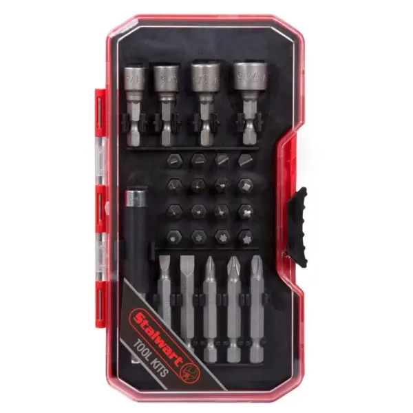 Stalwart Power Bit and SAE Nut Driver Set (26-Piece)