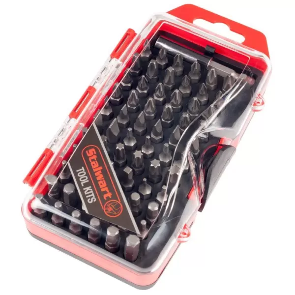 Stalwart Ultimate Compact Screwdriver Bit Set (67-Piece)