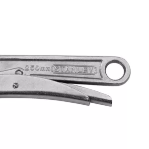 Stanley MaxGrip 10 in. Locking Adjustable Wrench